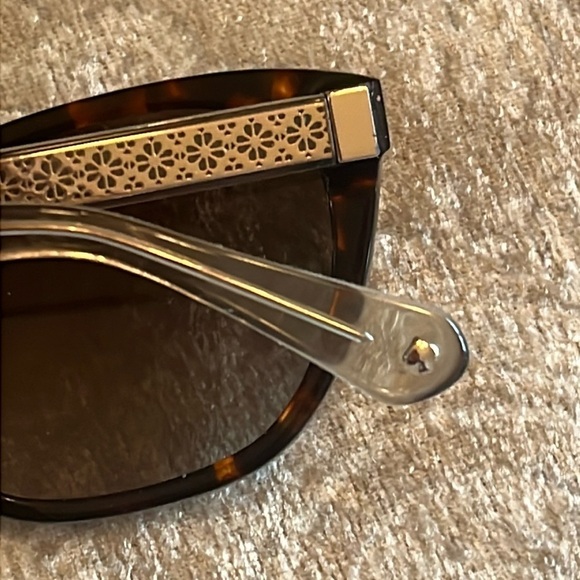 Brand New Kate Spade Philippa Cat Eye Tortoise Polarized Sunglasses Brown Lens - Picture 10 of 16